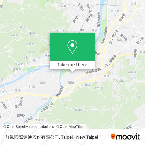 群邑國際運通股份有限公司 map