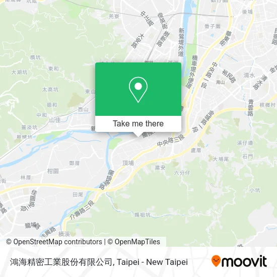 鴻海精密工業股份有限公司地圖
