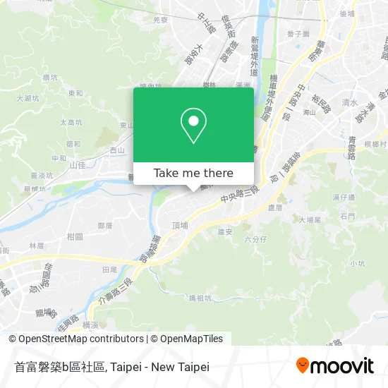 首富磐築b區社區 map