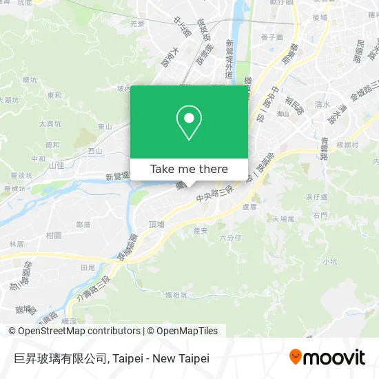 巨昇玻璃有限公司 map