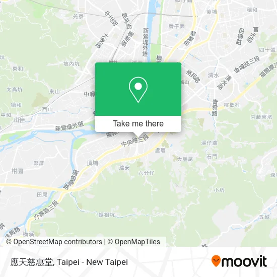 應天慈惠堂 map