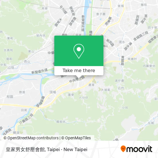 皇家男女舒壓會館 map