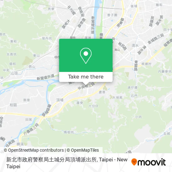 新北市政府警察局土城分局頂埔派出所 map