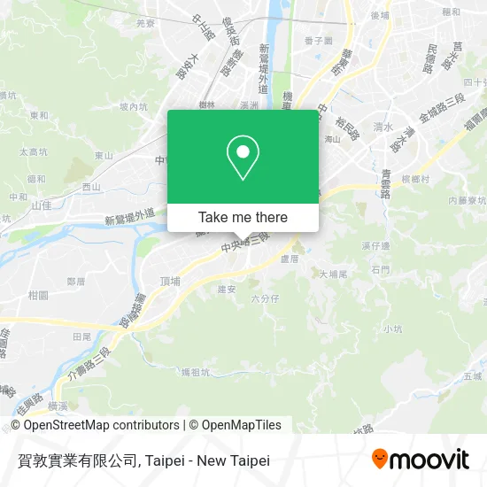 賀敦實業有限公司 map