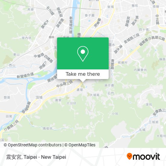 震安宮 map