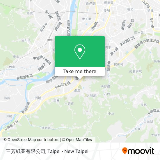 三芳紙業有限公司 map