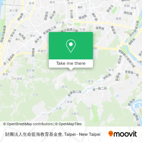 財團法人生命藍海教育基金會 map