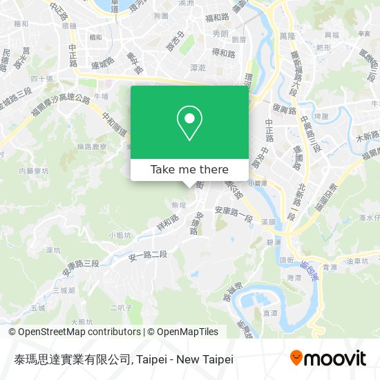 泰瑪思達實業有限公司 map