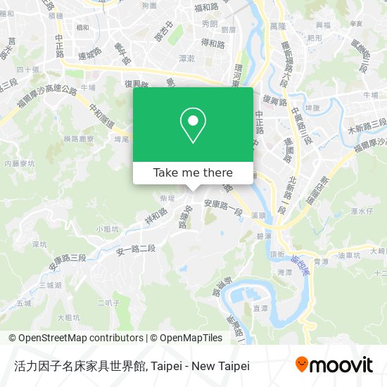 活力因子名床家具世界館 map