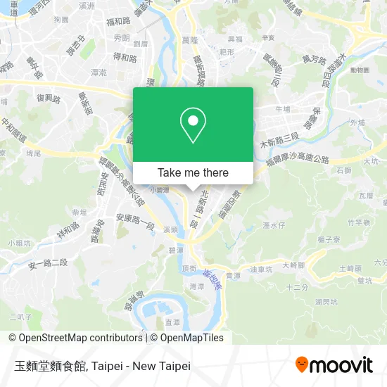 玉麵堂麵食館地圖