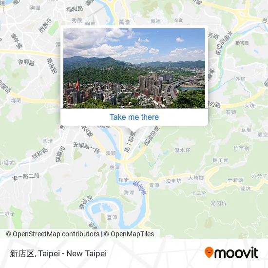 新店区 map