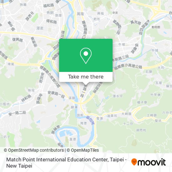 Match Point International Education Center map