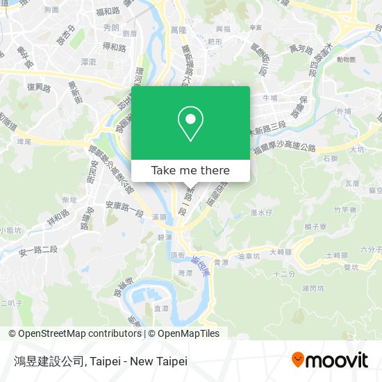 鴻昱建設公司 map
