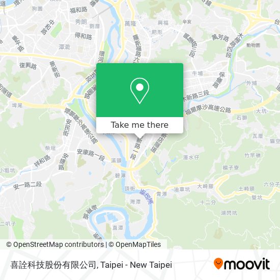 喜詮科技股份有限公司 map