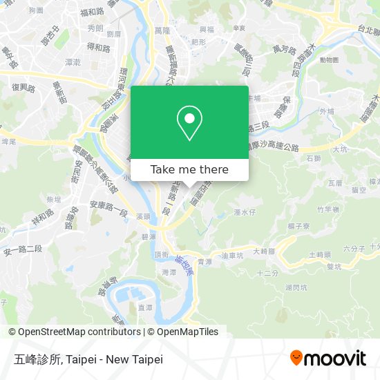 五峰診所 map