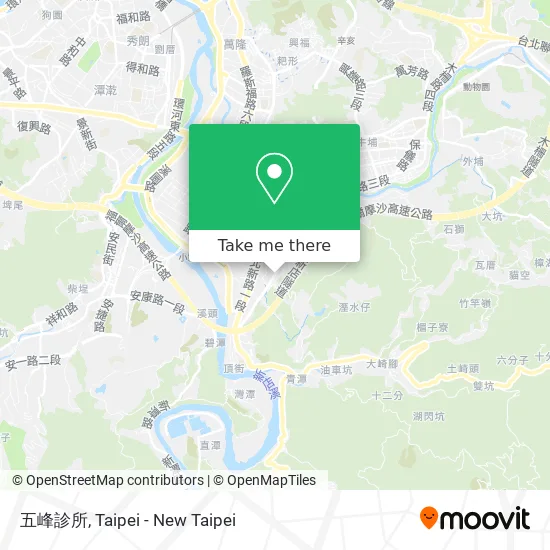 五峰診所地圖