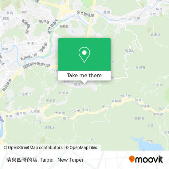 清泉四哥的店 map