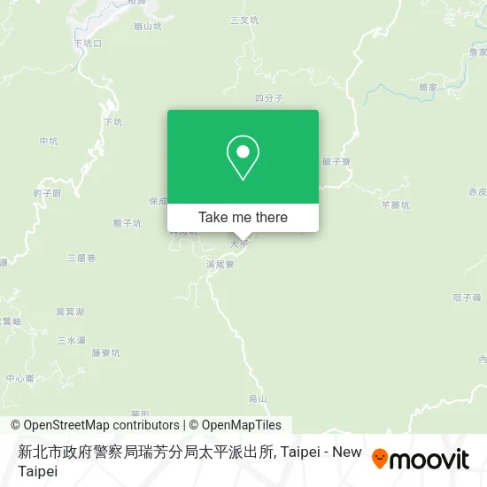 新北市政府警察局瑞芳分局太平派出所地圖