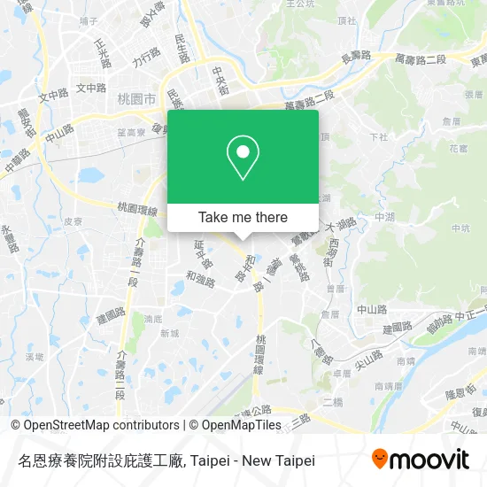 名恩療養院附設庇護工廠地圖