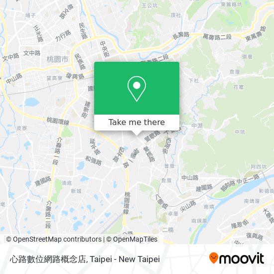 心路數位網路概念店 map