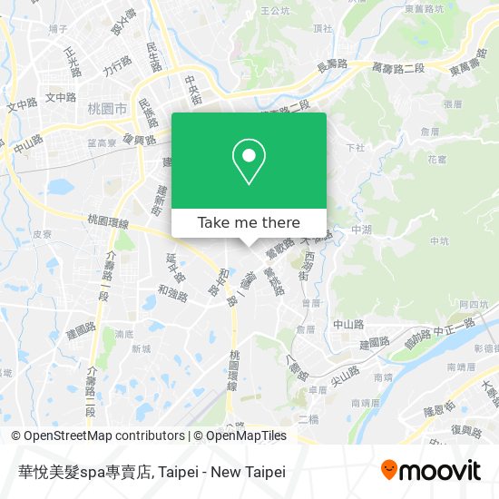 華悅美髮spa專賣店 map