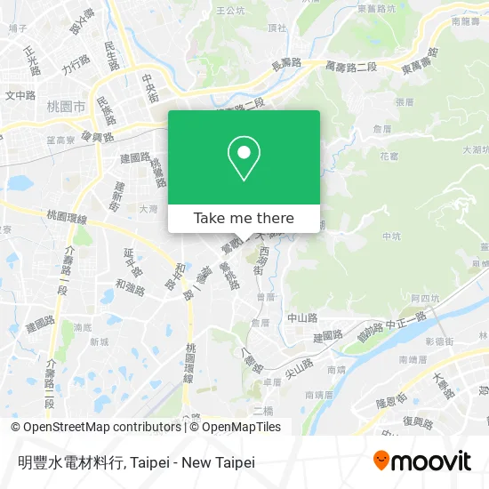 明豐水電材料行地圖