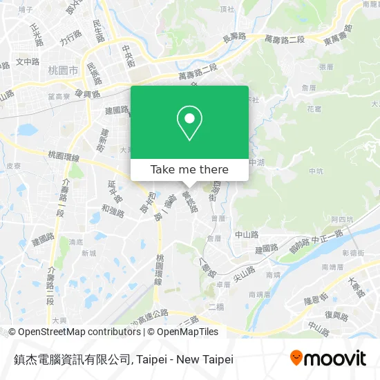 鎮杰電腦資訊有限公司地圖