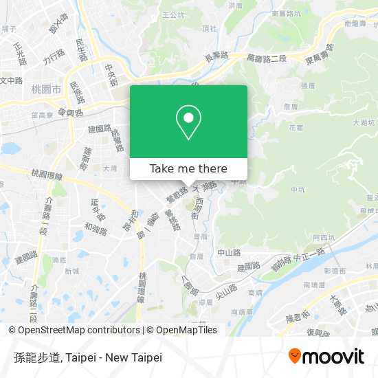 孫龍步道 map