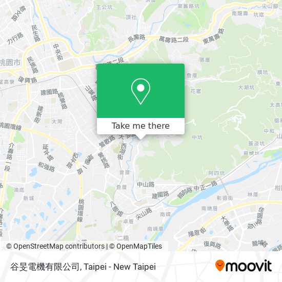 谷旻電機有限公司地圖