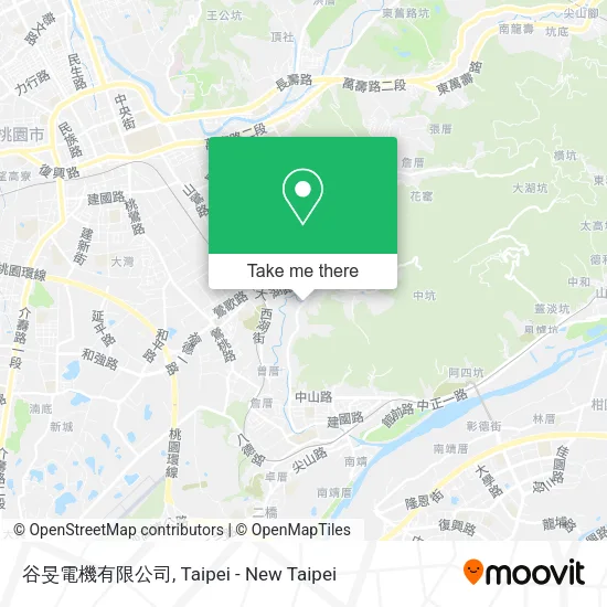 谷旻電機有限公司地圖