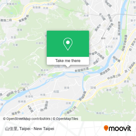 山佳里 map