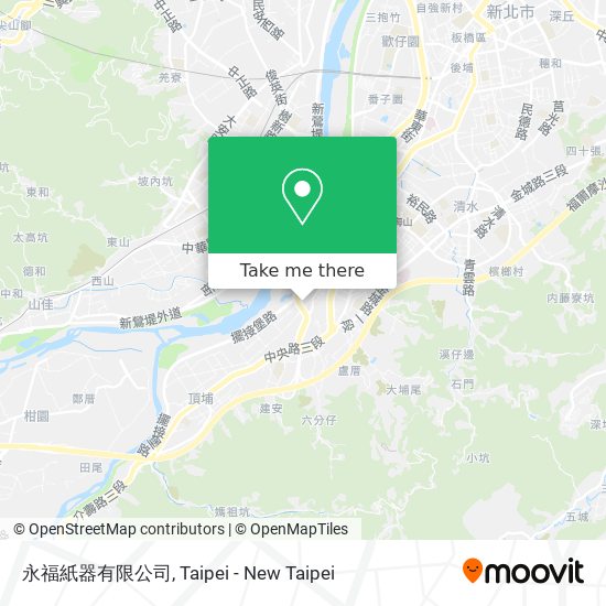 永福紙器有限公司 map