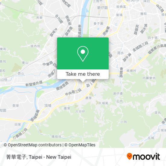 菁華電子 map