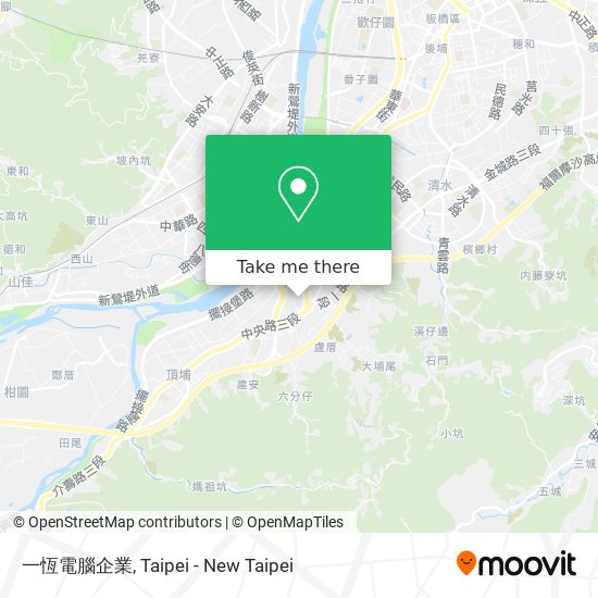 一恆電腦企業 map