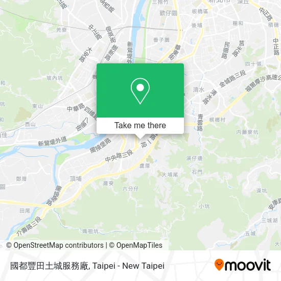 國都豐田土城服務廠地圖