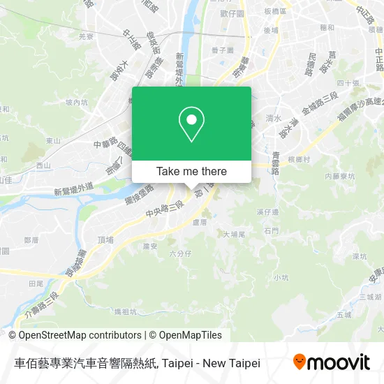 車佰藝專業汽車音響隔熱紙 map