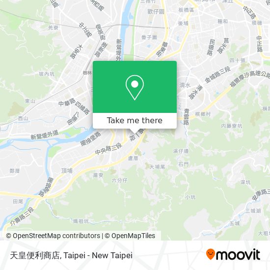 天皇便利商店 map