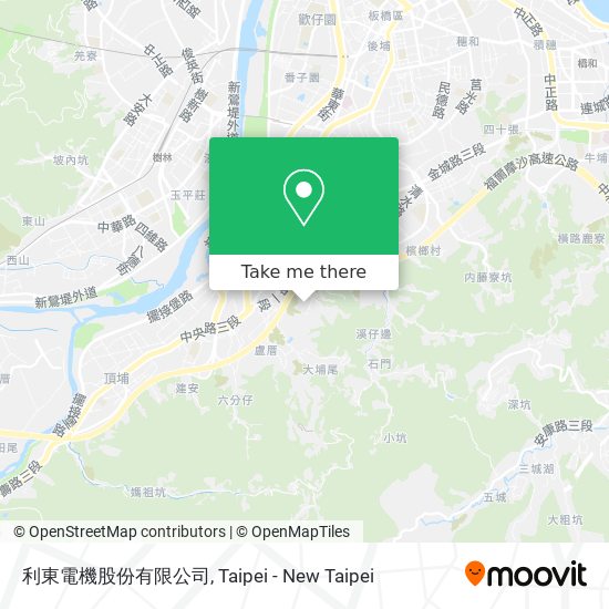 利東電機股份有限公司地圖