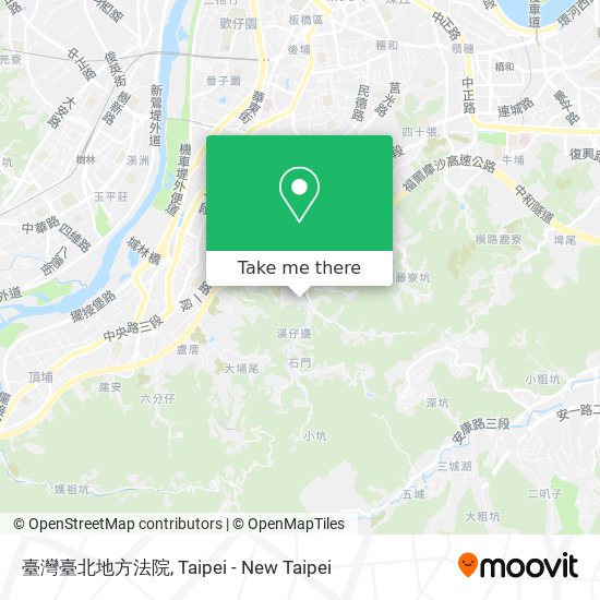 臺灣臺北地方法院 map