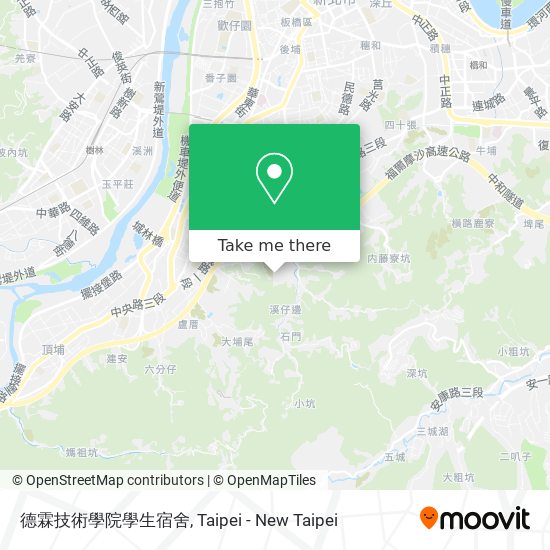 德霖技術學院學生宿舍地圖