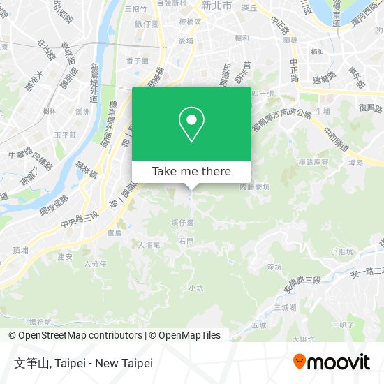 文筆山 map