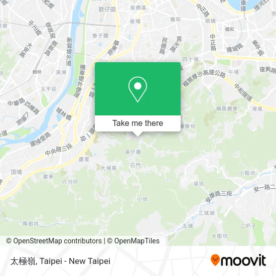 太極嶺 map