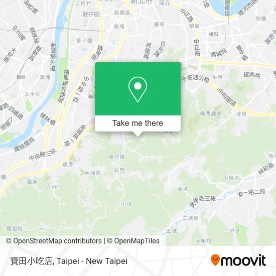 寶田小吃店 map
