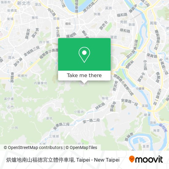 烘爐地南山福德宮立體停車場地圖