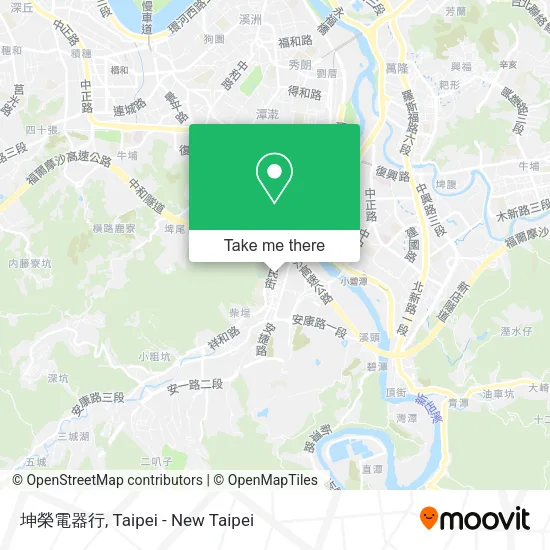 坤榮電器行地圖