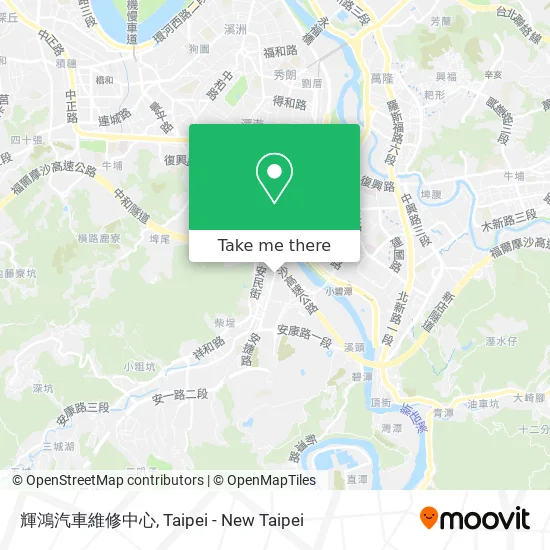 輝鴻汽車維修中心 map