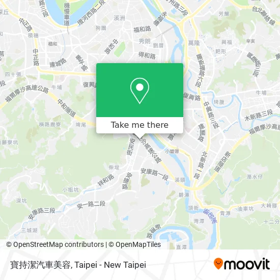 寶持潔汽車美容 map