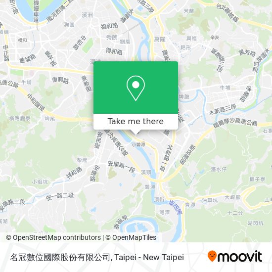 名冠數位國際股份有限公司 map