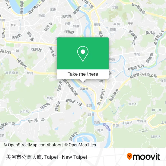 美河市公寓大廈地圖