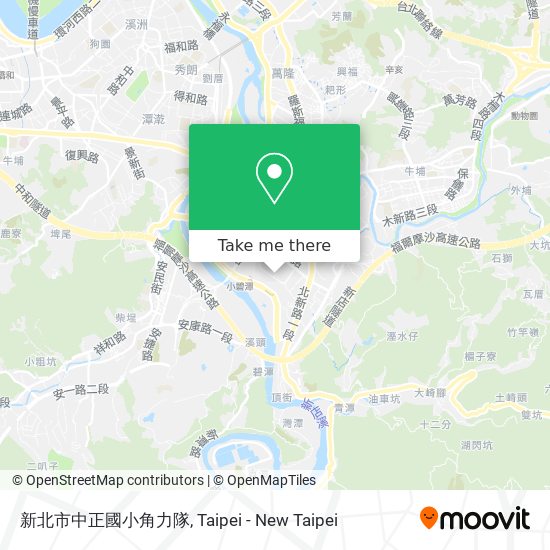 新北市中正國小角力隊 map